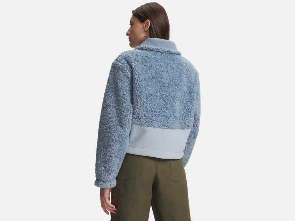 UA Basecamp Fleece FZ W Blue