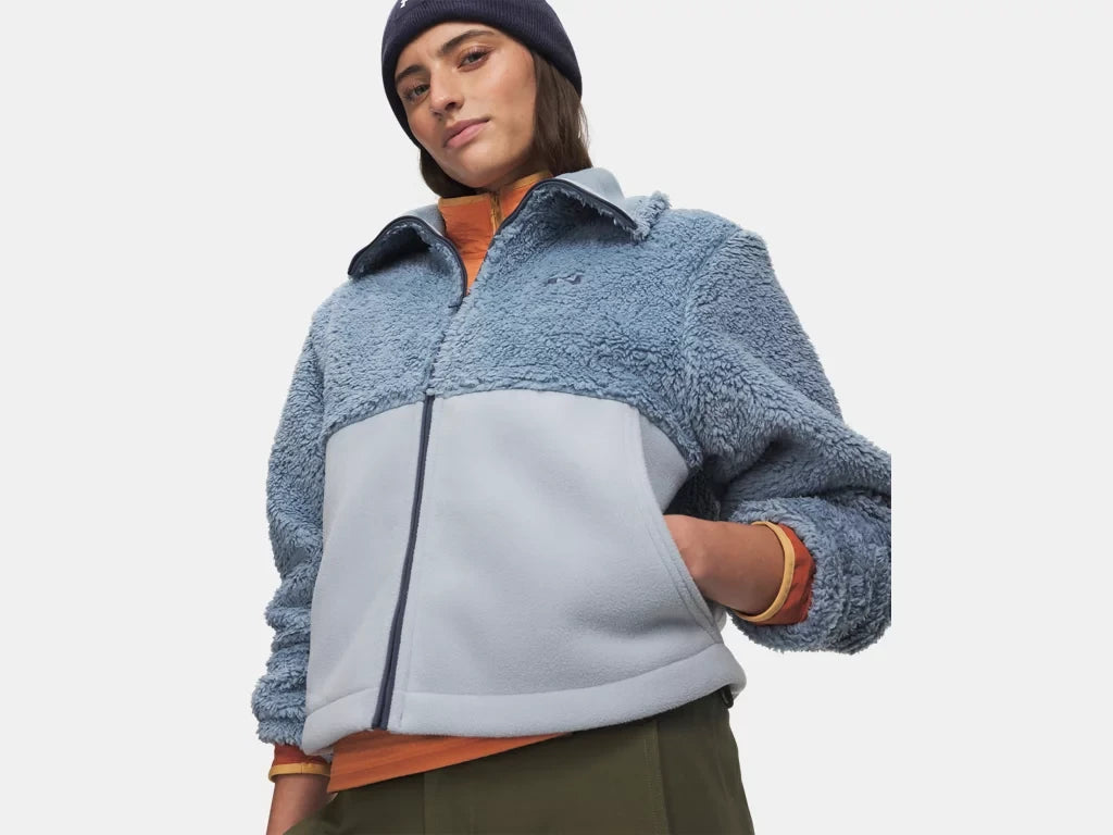 UA Basecamp Fleece FZ W Blue