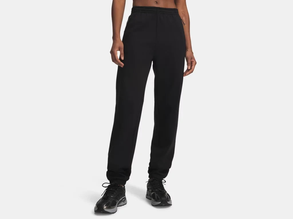 UA Unstoppable Fleece Women's Gym Pants - Black