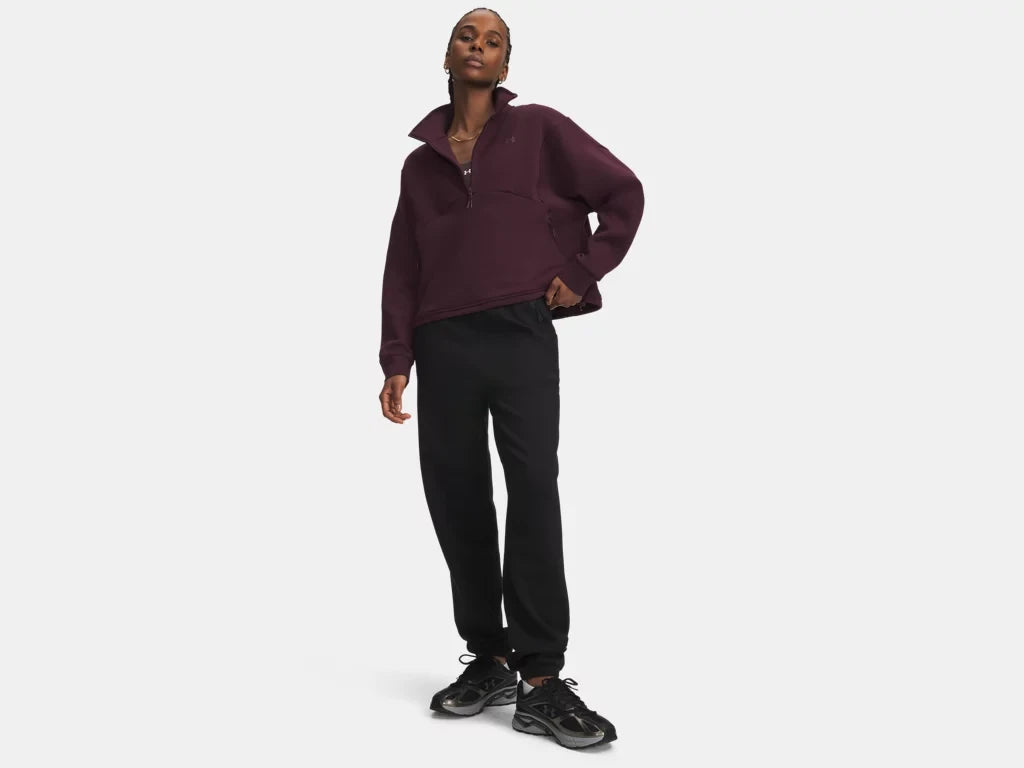 UA Unstoppable Fleece Women's Gym Pants - Black
