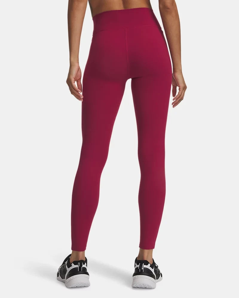 UA Motion Ankle Leggings W Red
