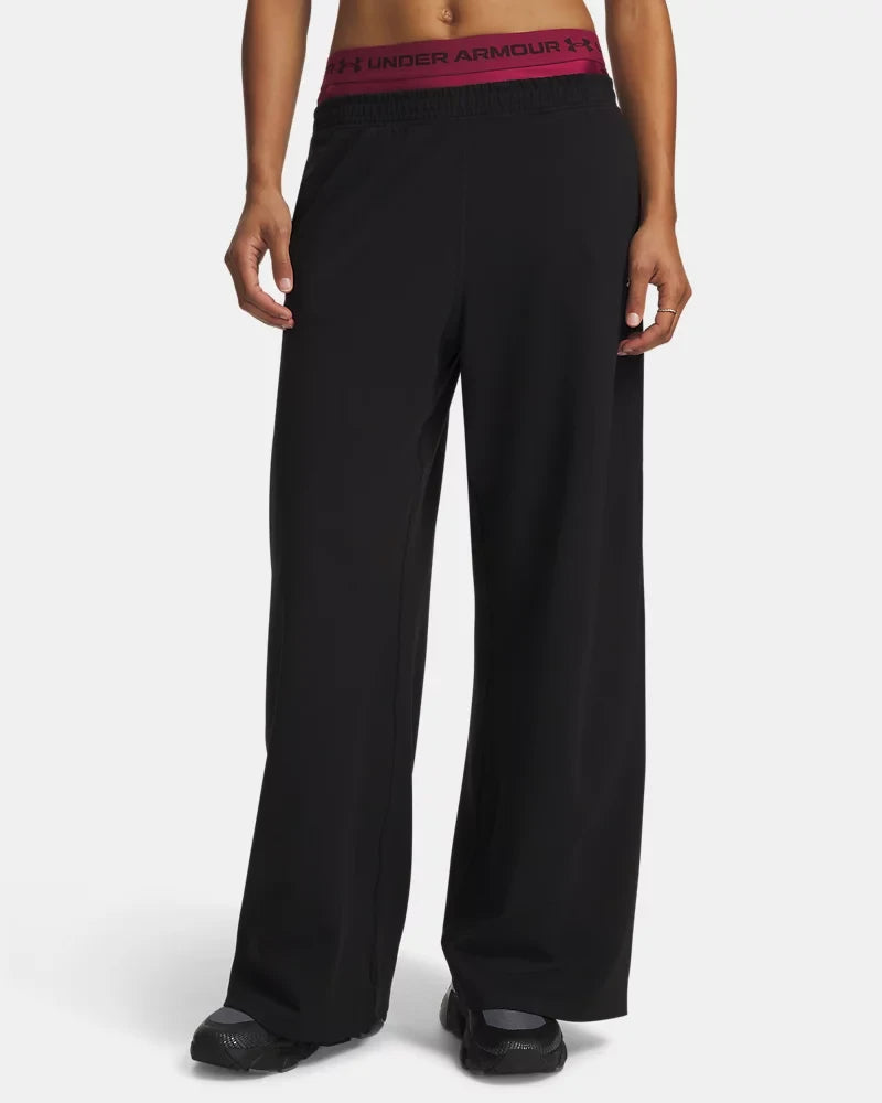 UA Motion Wide Leg Pant Women's - Black