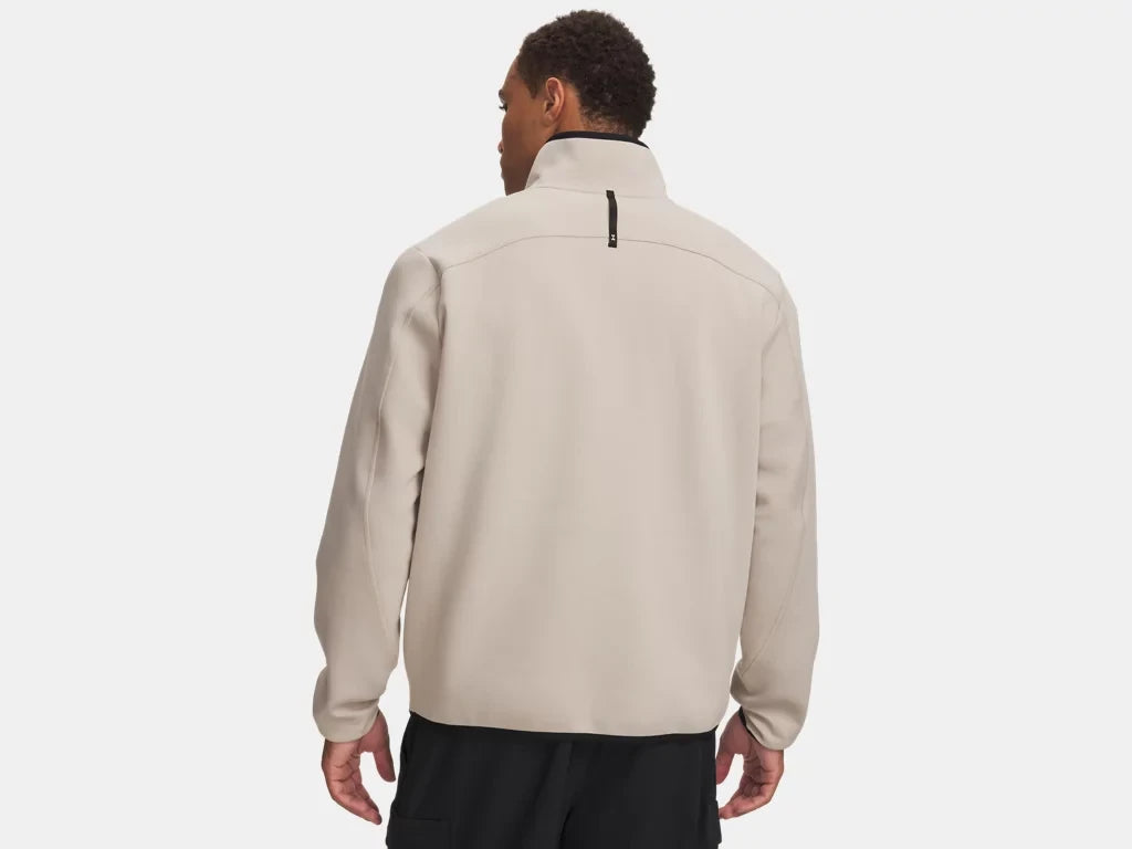 UA Unstoppable Fleece ½ Zip M Highland Bluff/Black