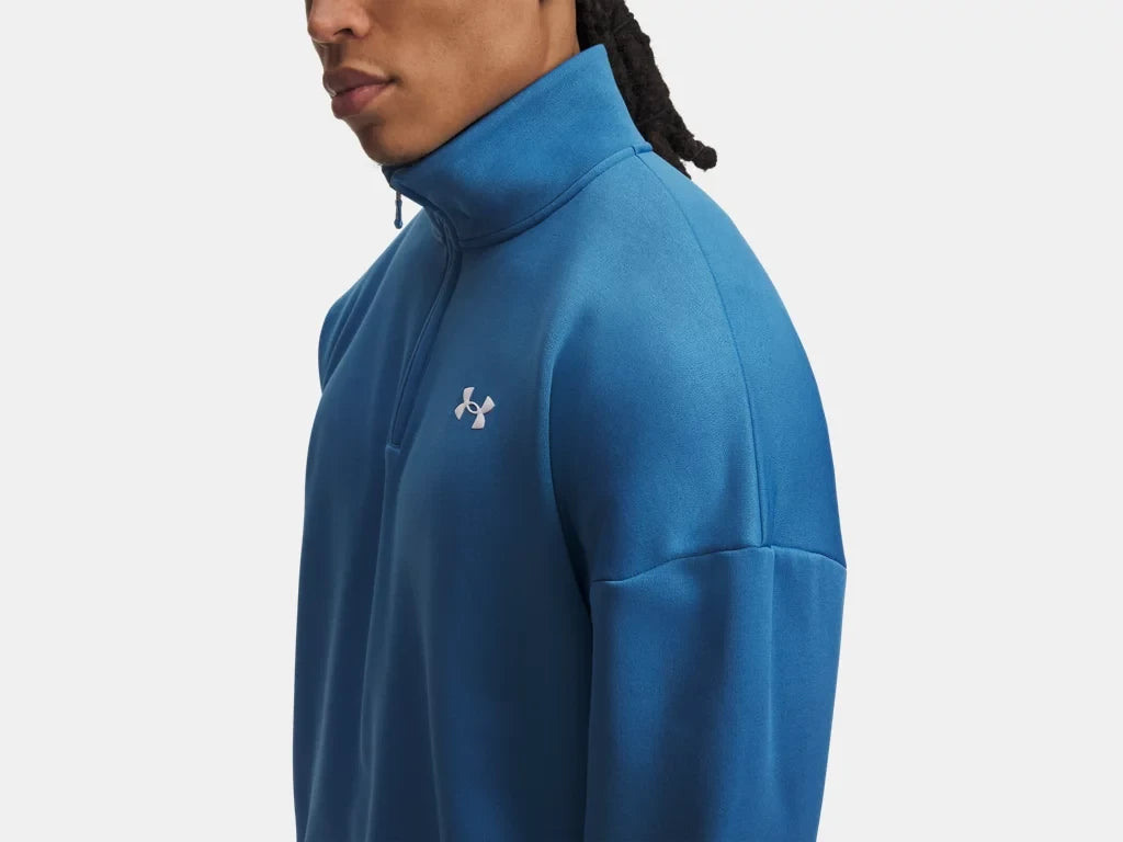 UA Armour Fleece 1/4 Zip - Blue