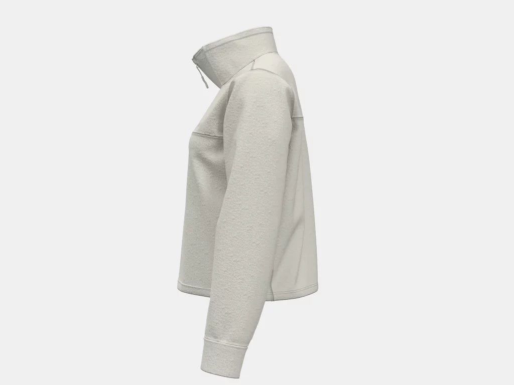 UA Expanse Fleece HZ W Summit White