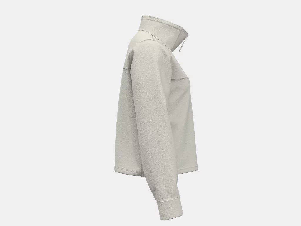 UA Expanse Fleece HZ W Summit White