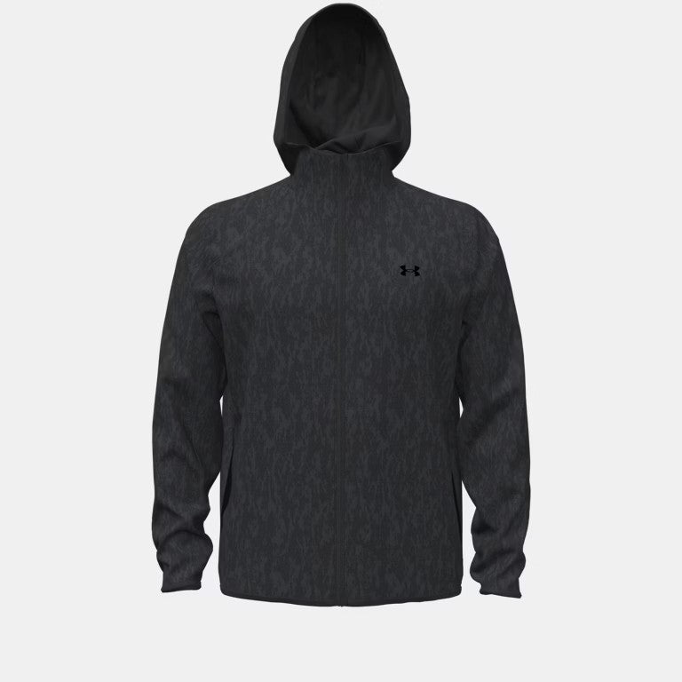 UA Unstoppable Fleece FZ M Black