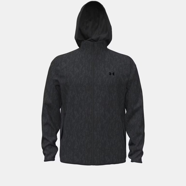 UA Unstoppable Fleece FZ M Black
