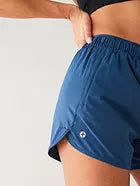 Gym + Coffee Workout Short W Petrol Blue