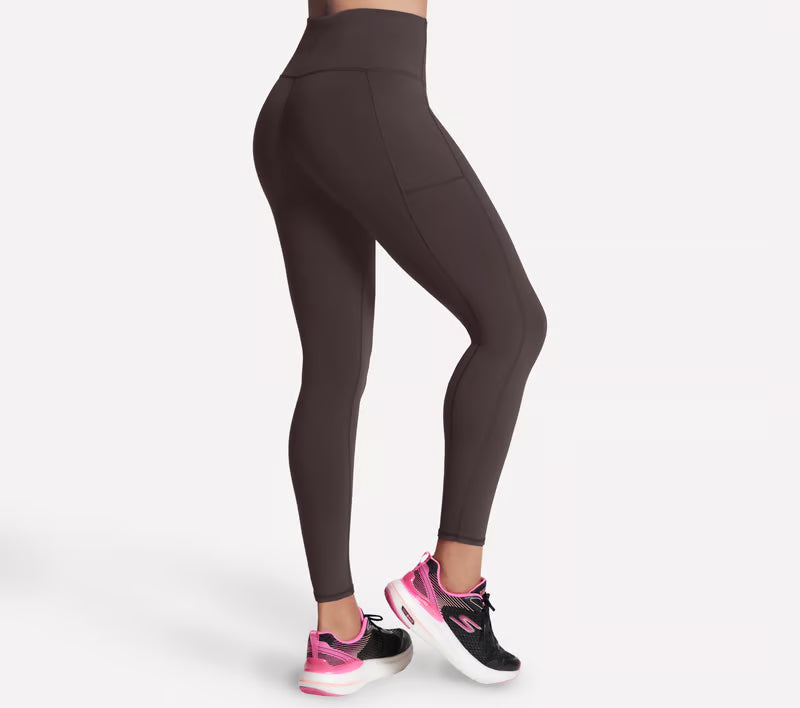 Skechers GO WALK HW Legging W Brown