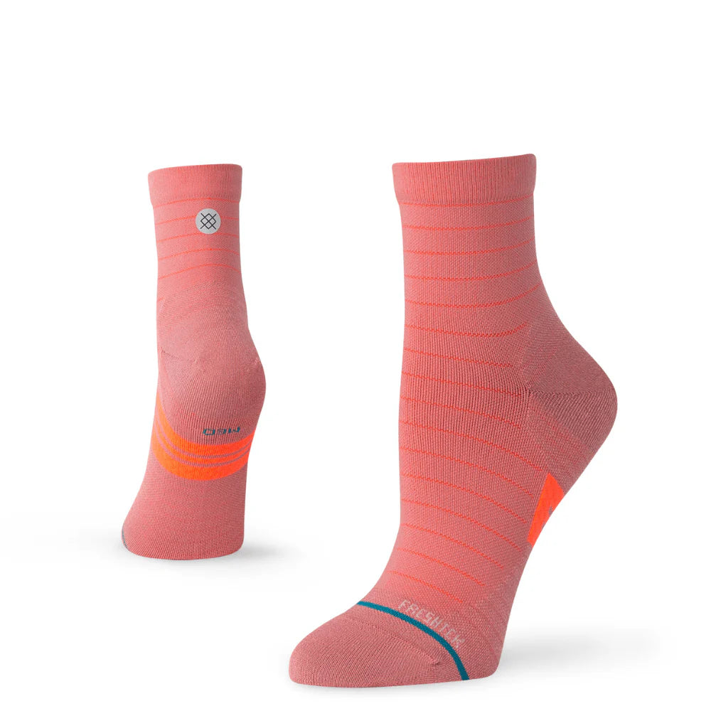 Stance Amari Qtr Sock W Pink