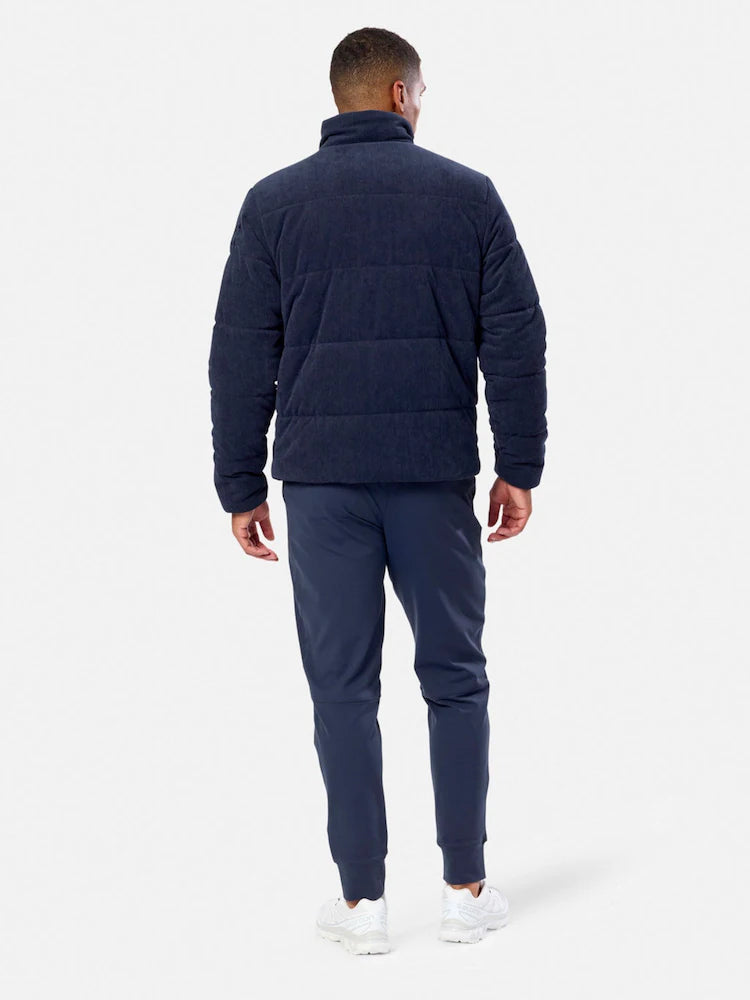 Gym + Coffee Cord Puffer U Twilight Navy