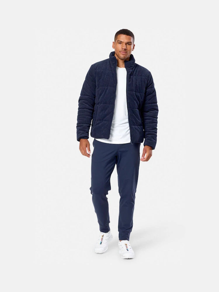 Gym + Coffee Cord Puffer U Twilight Navy