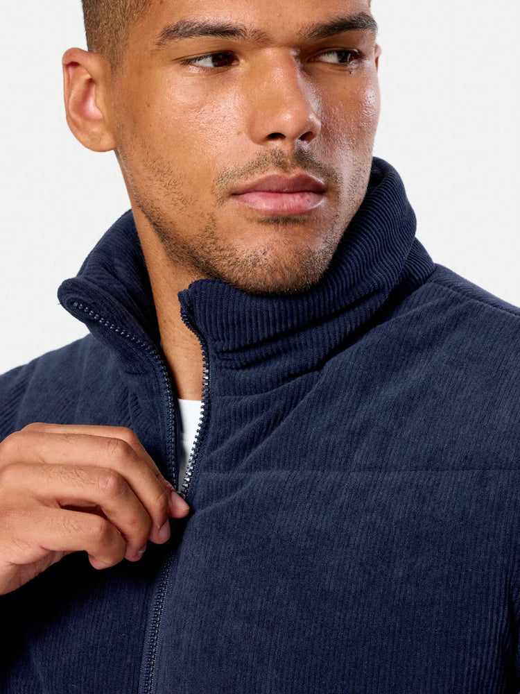 Gym + Coffee Cord Puffer U Twilight Navy