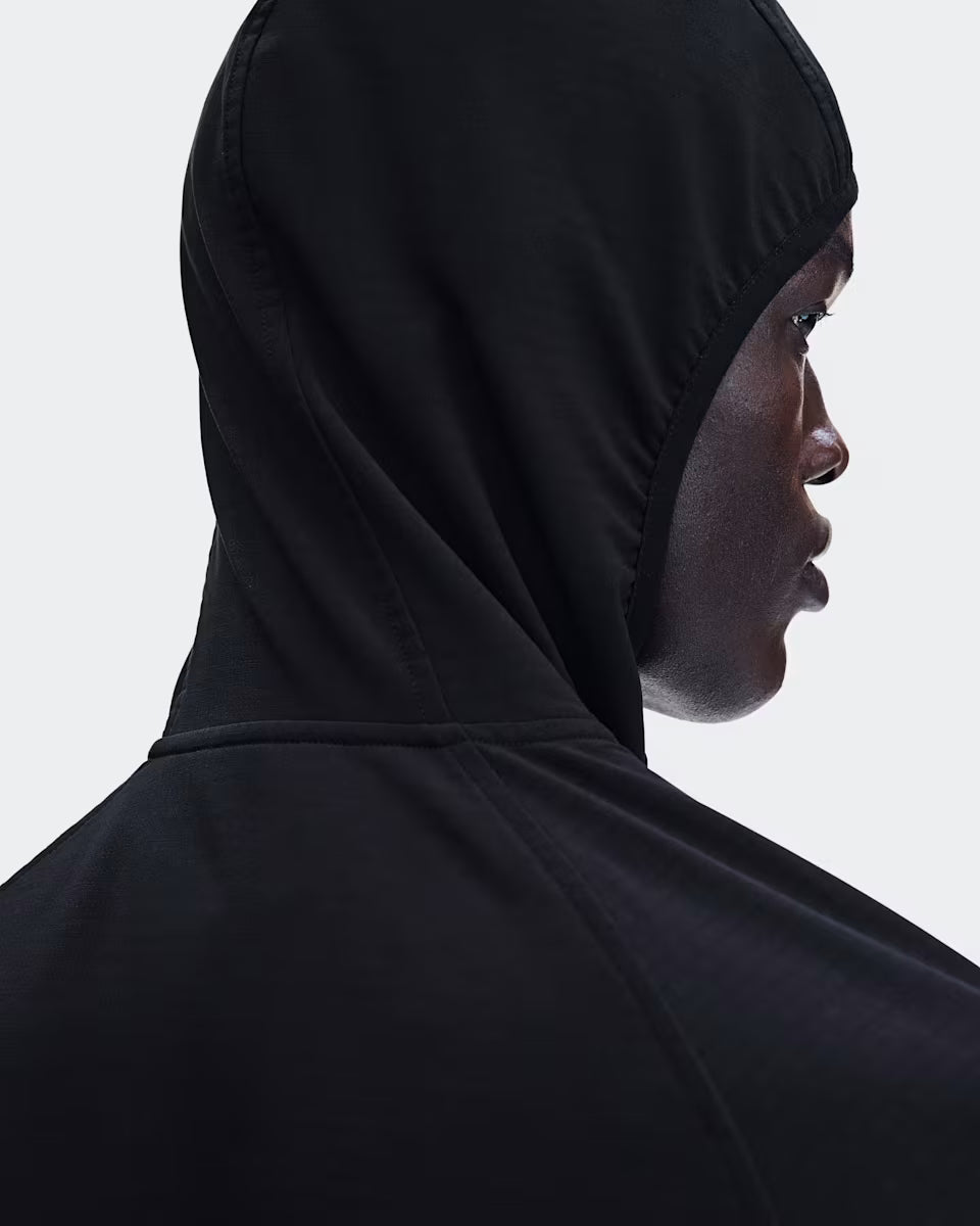ON Running Weather Hoodie Men Black