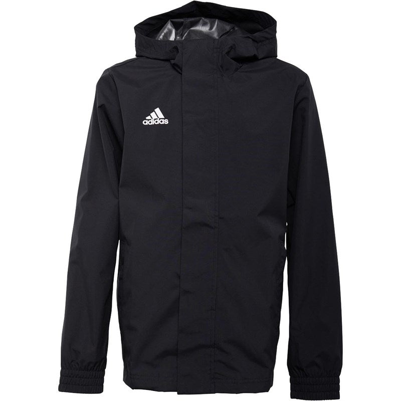 Armagh City FC Adidas Rain Jacket K Black