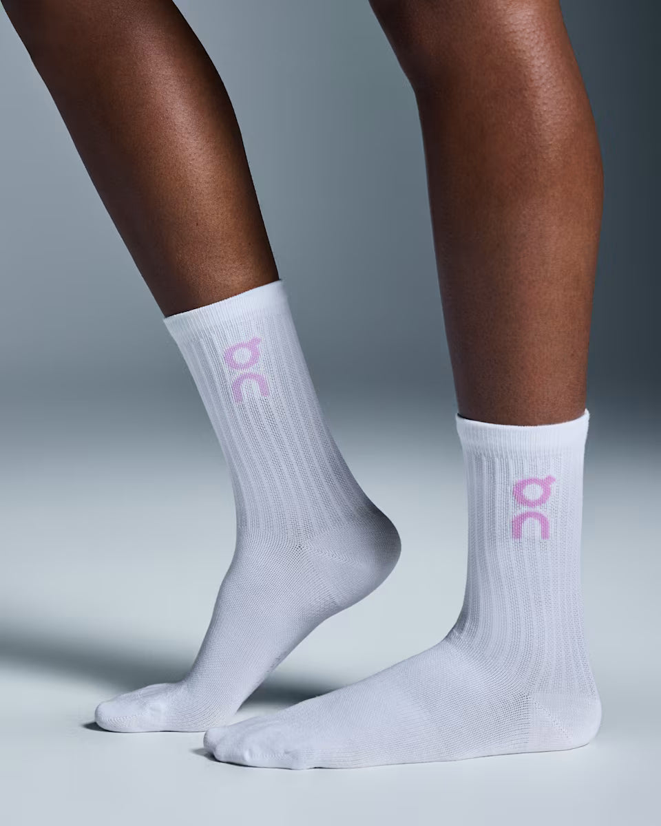 ON Logo Sock High 3P U Mauve/Rasp
