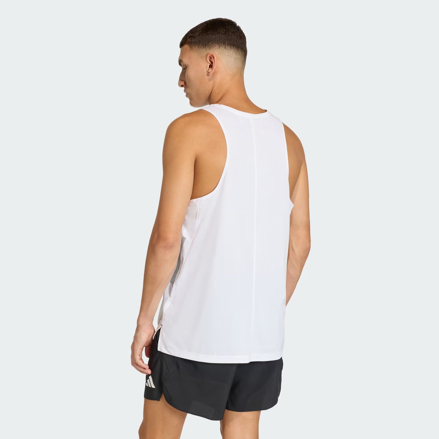 Adidas ADI365 CLIMACOOL Running Tank Top M White