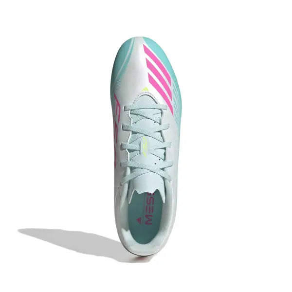 Adidas F50 Messi Club FG/MG Boots A Turq/Silv