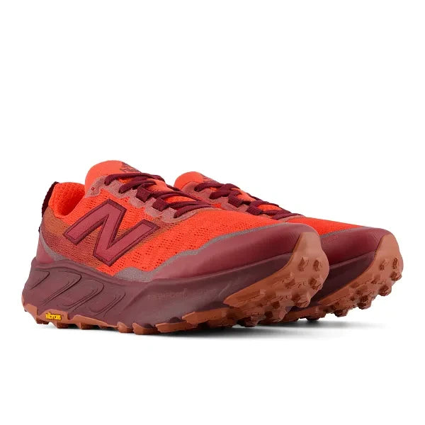 NB Men's Fresh Foam X Hierro v9 - Mulled Wine / Neo Flame