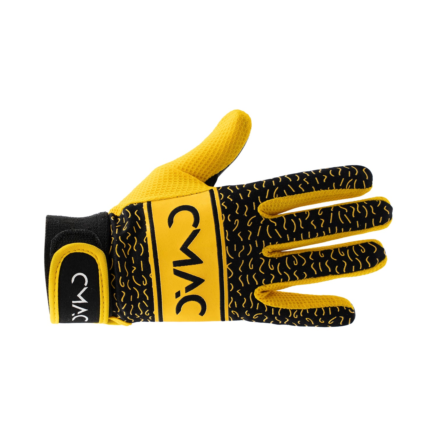 CMAC Gaelic Gloves Black/Amber