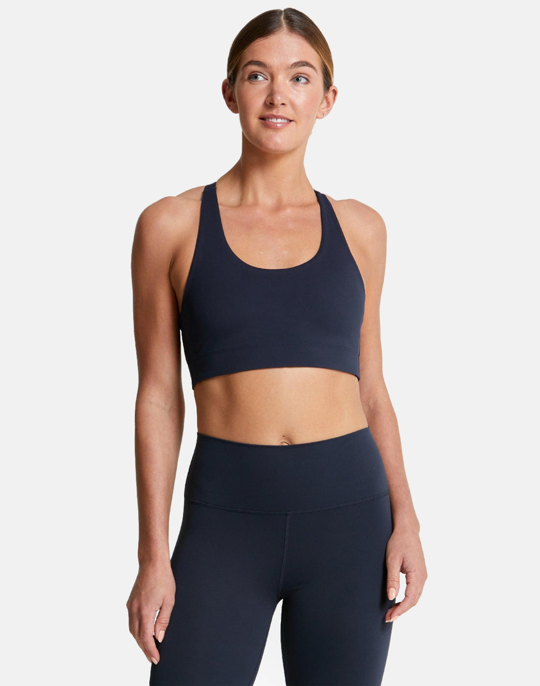 Gym + Coffee Aurora Bra W Navy