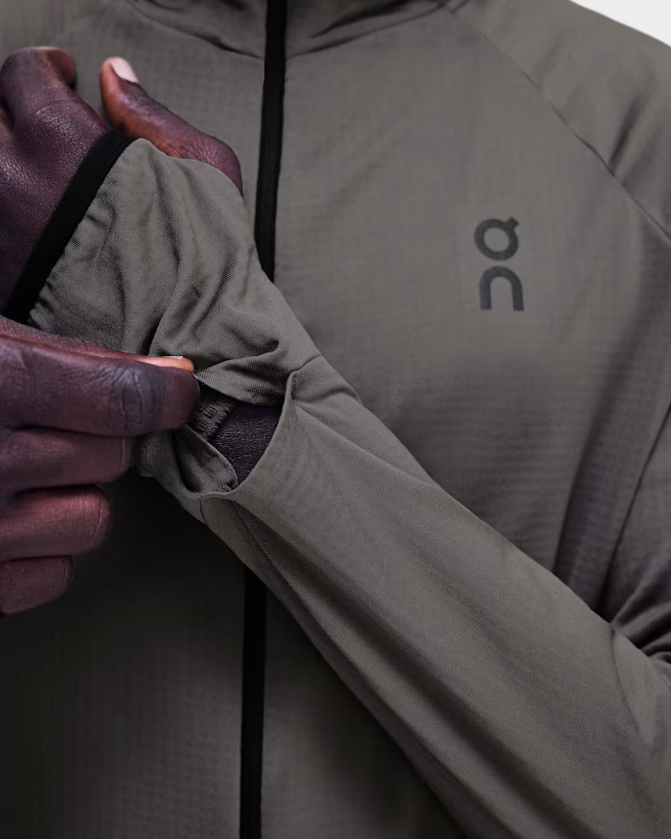 ON Running Climate Zip Hoodie M Ember