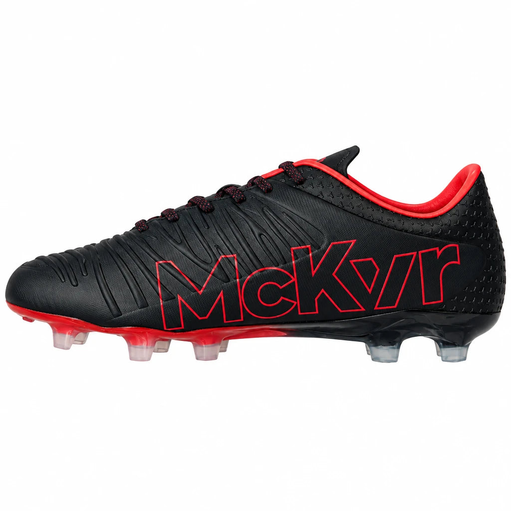 Clifford Club Football Boots - Kids Black/Red