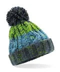 Beechfield Corkscrew Pom Pom Beanie Jnr