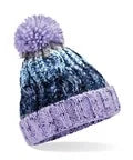 Beechfield Corkscrew Pom Pom Beanie Jnr