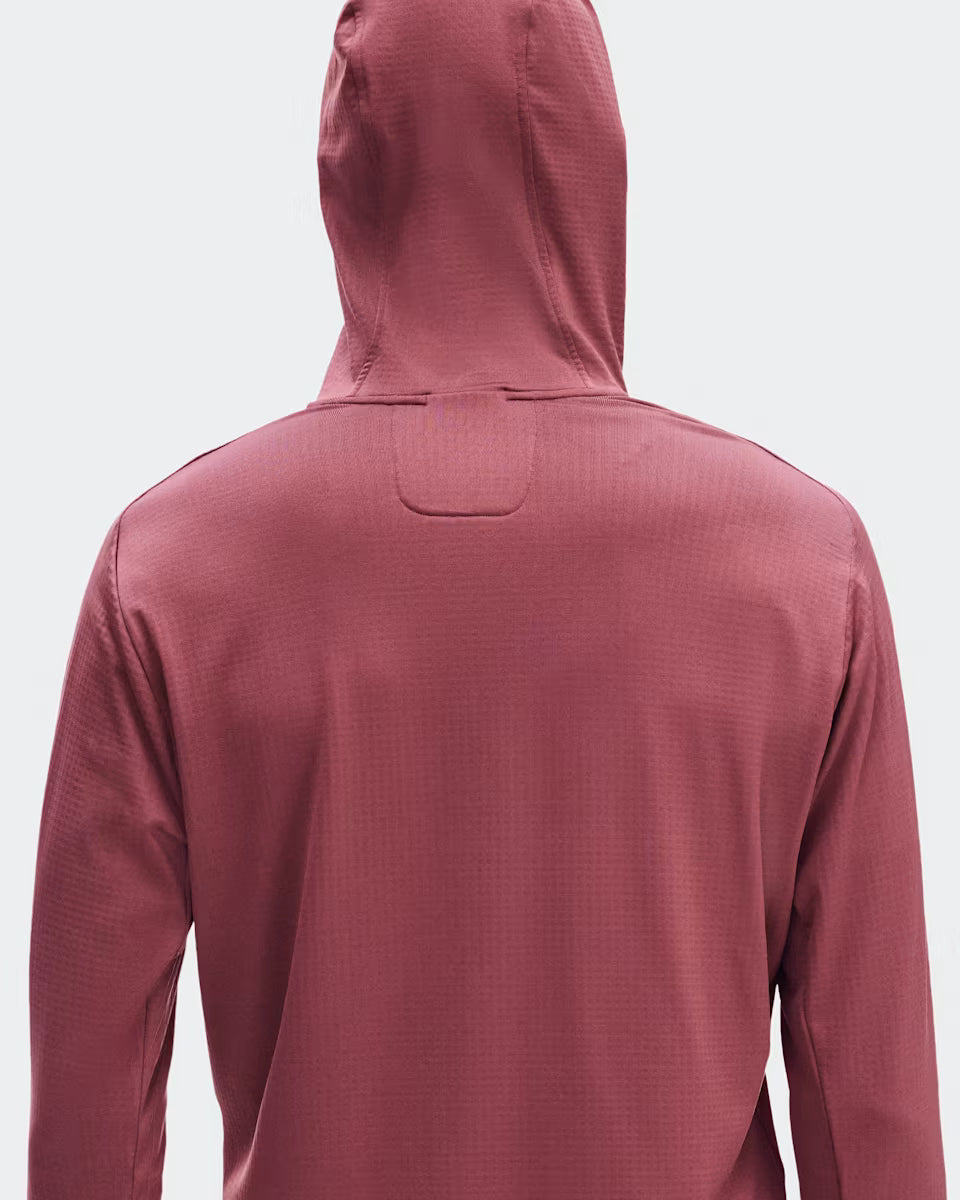 ON Running Climate Zip Hoodie M Barberry