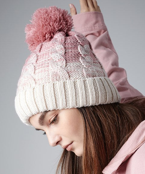 Beechfield Ombre Beanie Pink