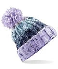 Beechfield Corkscrew Pom Pom Beanie Adult