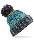 Beechfield Corkscrew Pom Pom Beanie Adult