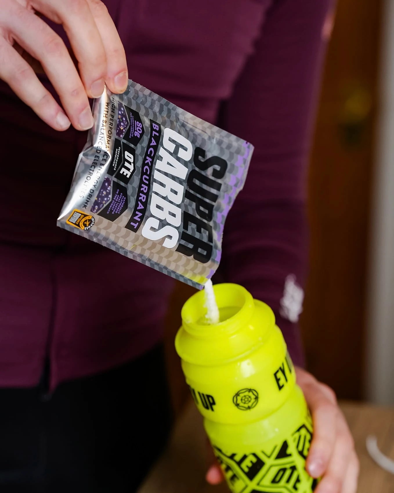 OTE Blackcurrant Super Carbs Energy Drink Sachet