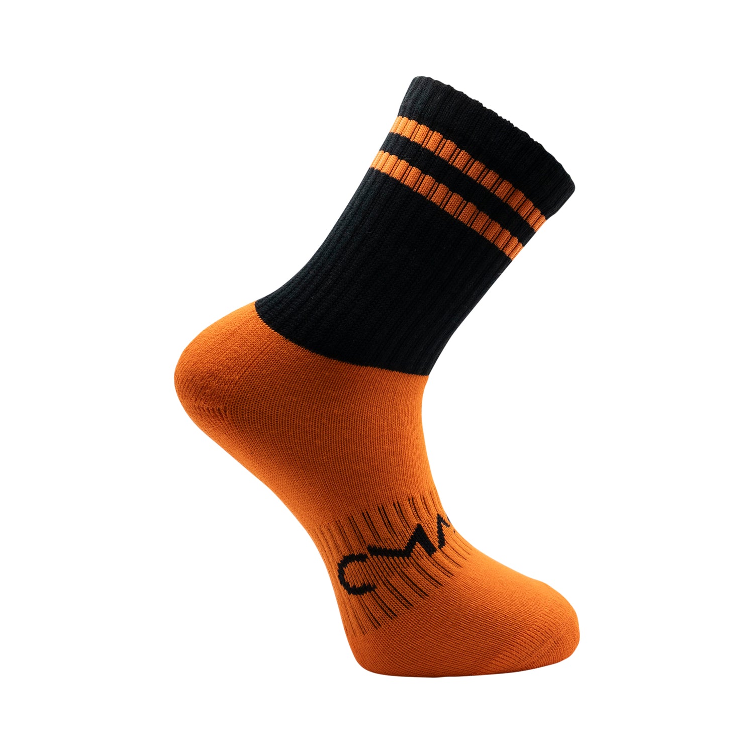 CMAC Midi Sock Black/Orange