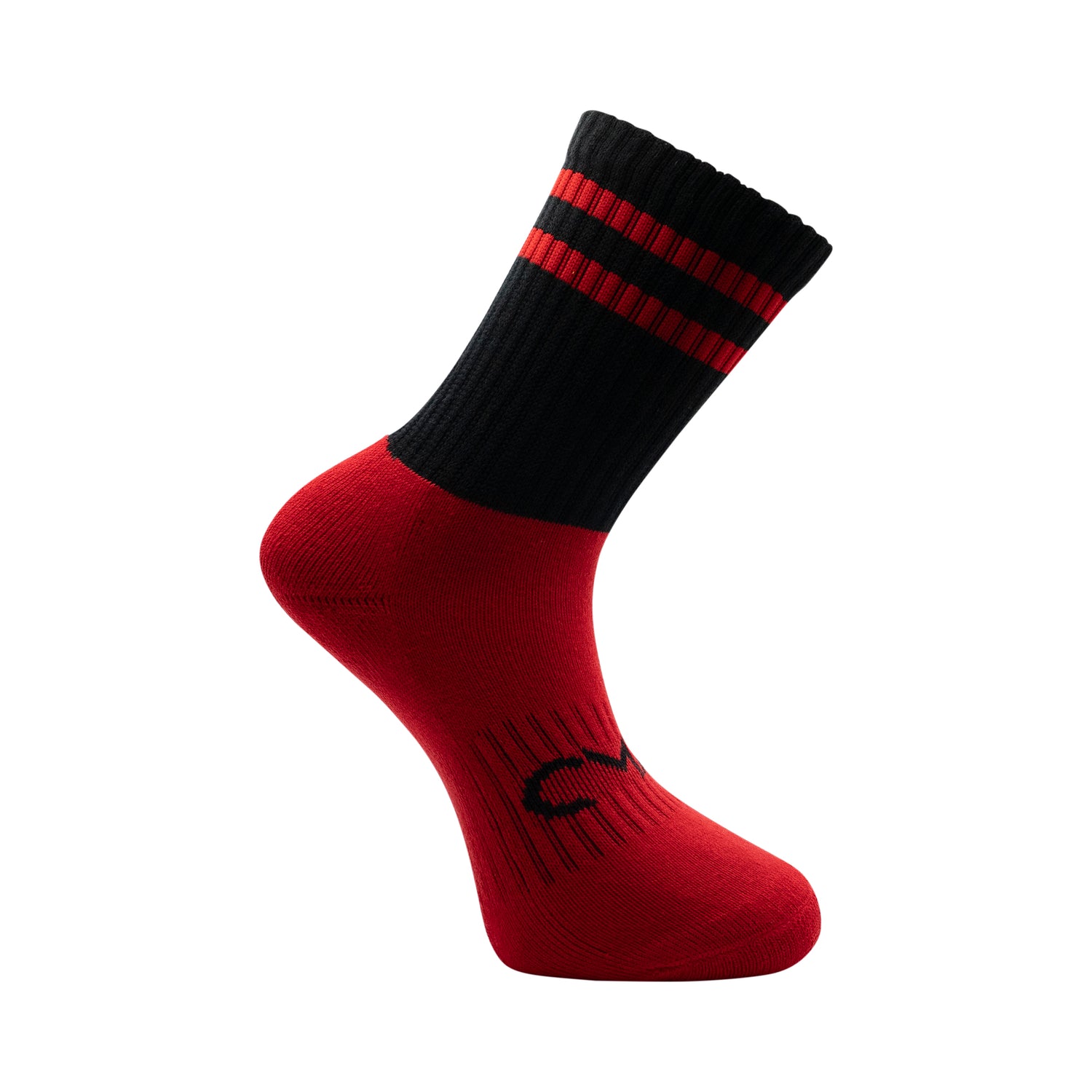 CMAC Midi Sock Red/Black