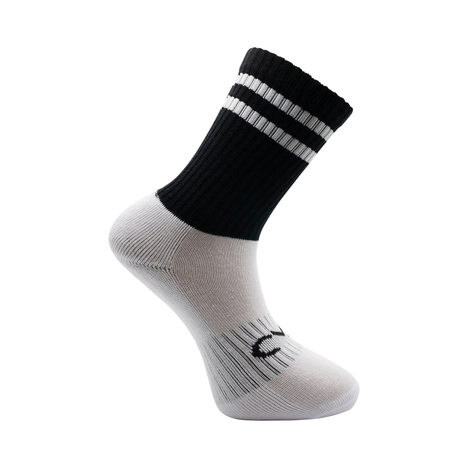 CMAC Midi Sock Black/White