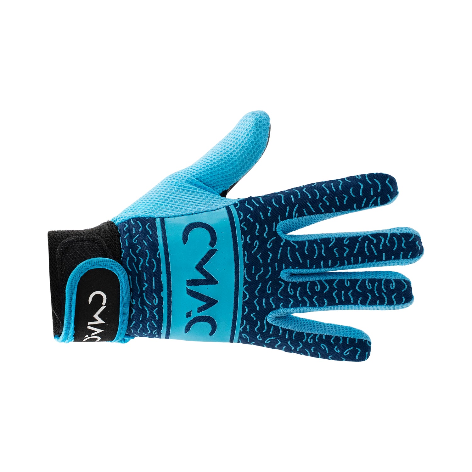 CMAC Gaelic Gloves Navy/Sky