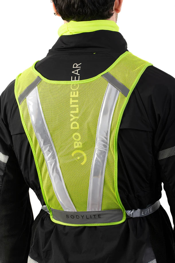 Bodylite LED Reflective Vest Neon Yellow