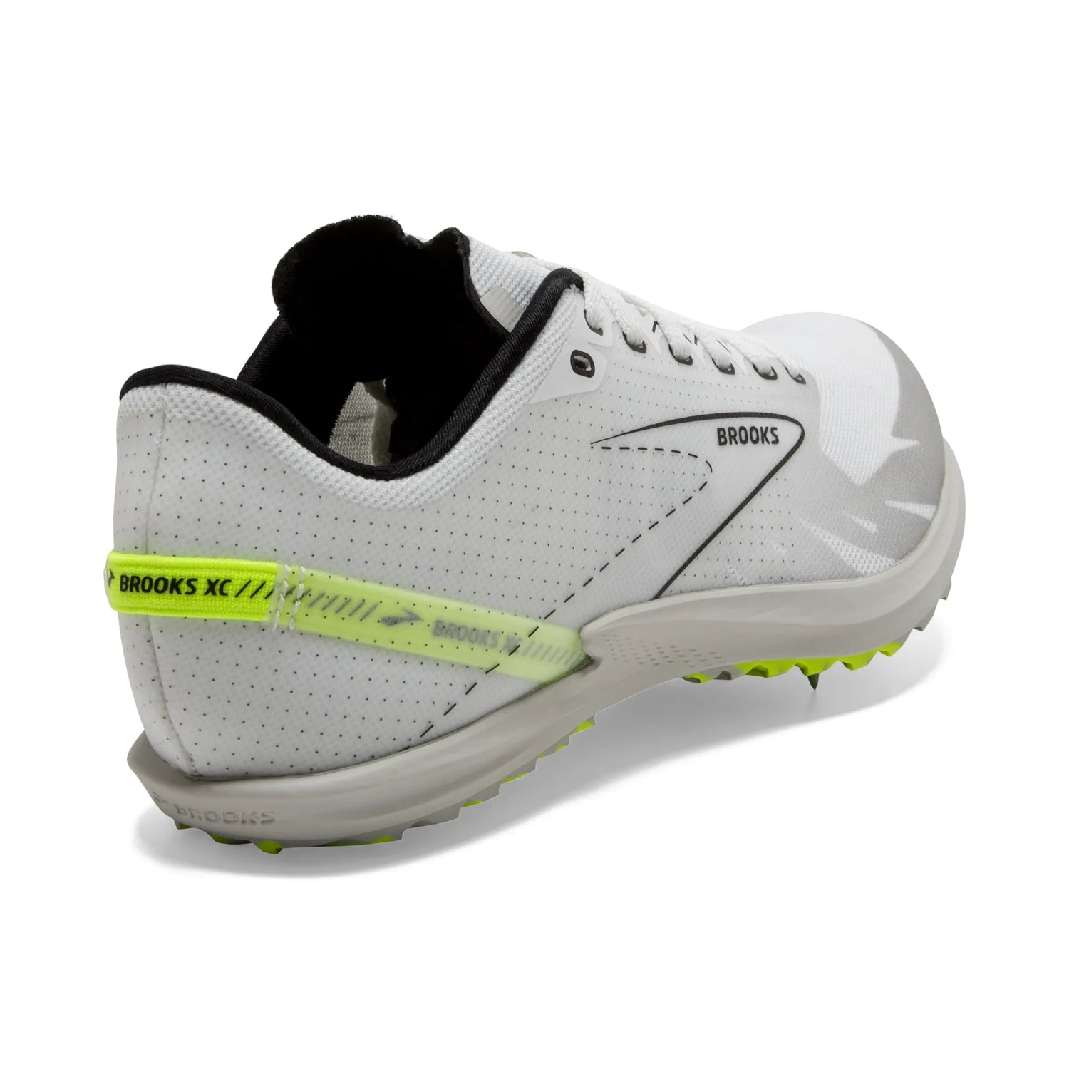 Brooks Draft XC Spikes White