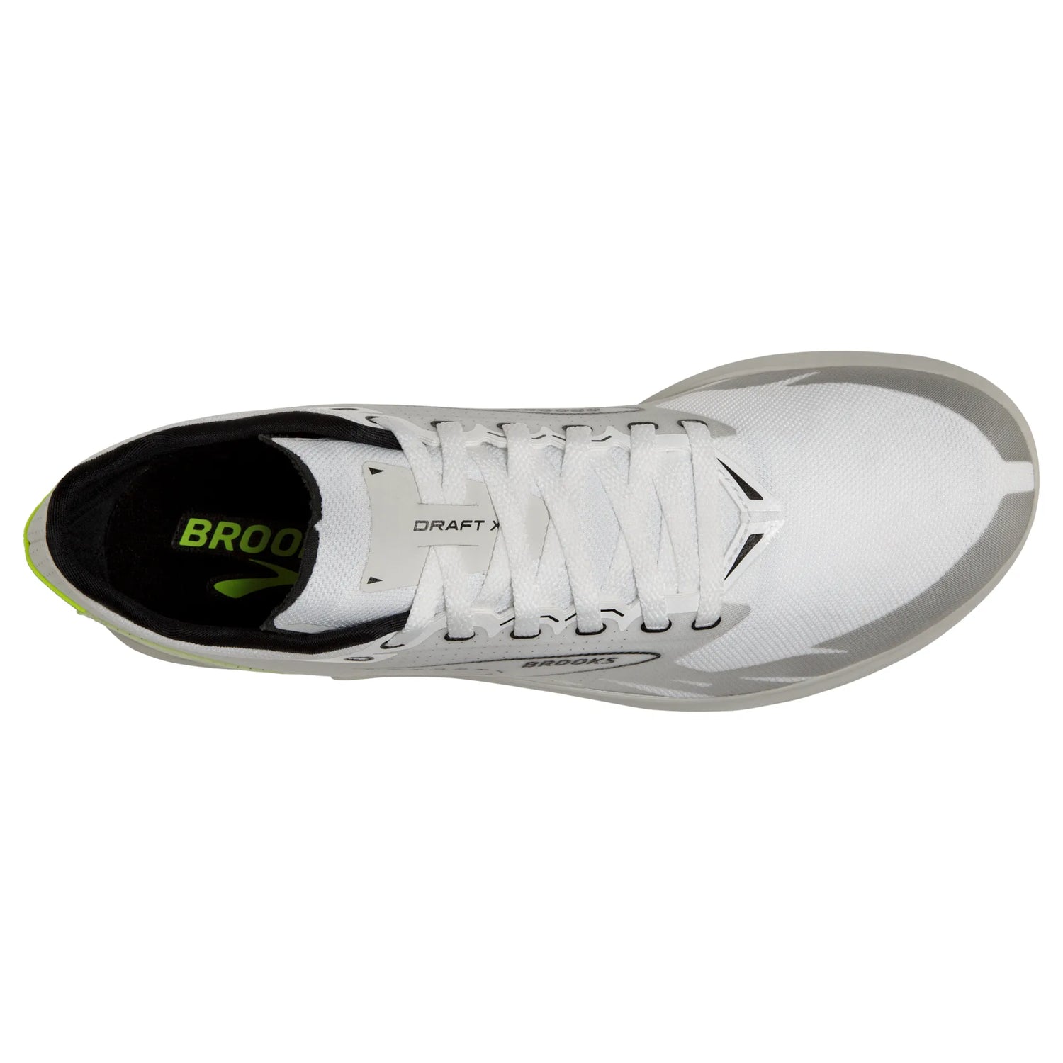 Brooks Draft XC Spikes White