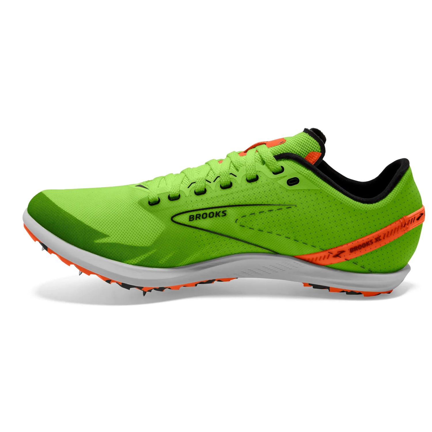 Brooks Draft XC Spikes Green