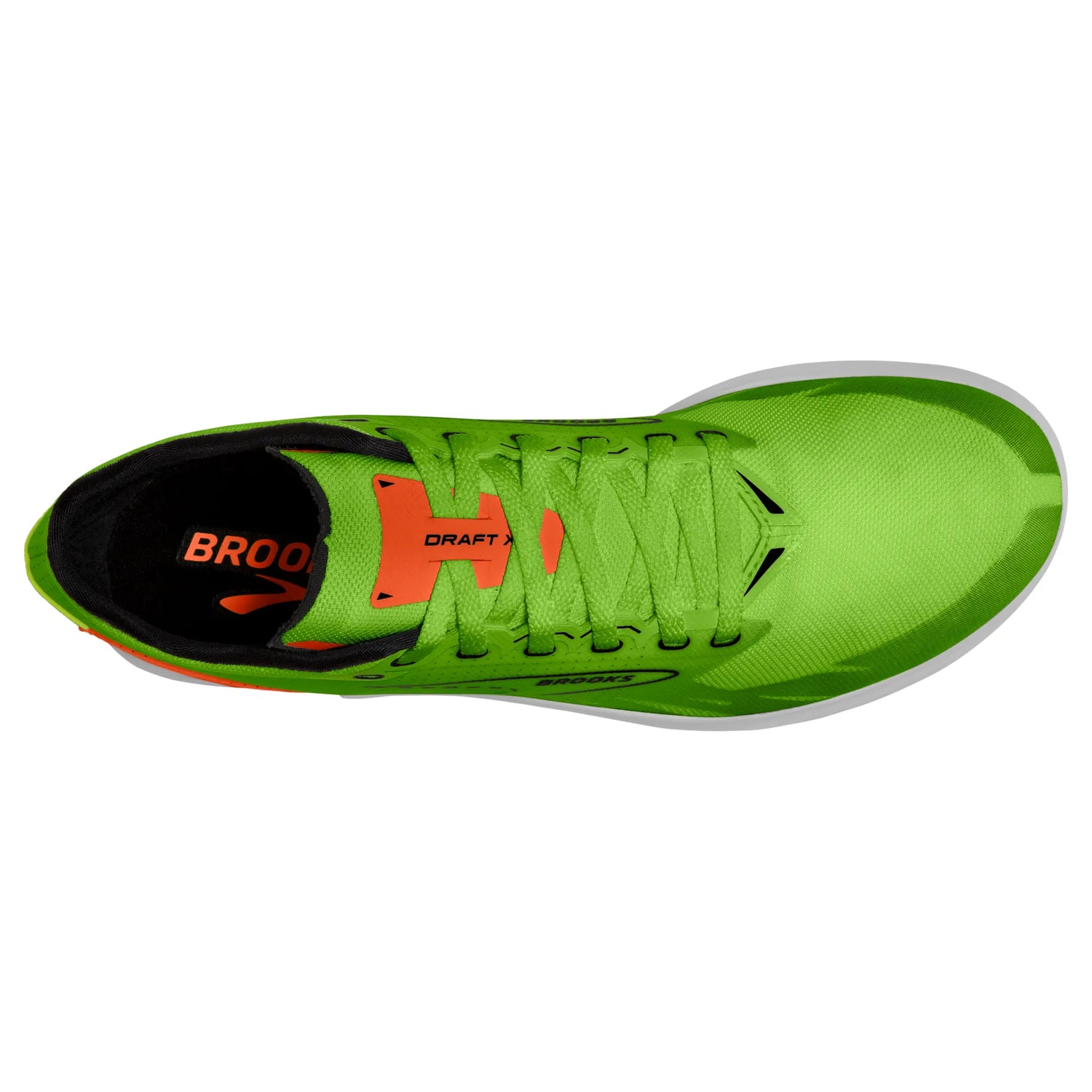 Brooks Draft XC Spikes Green