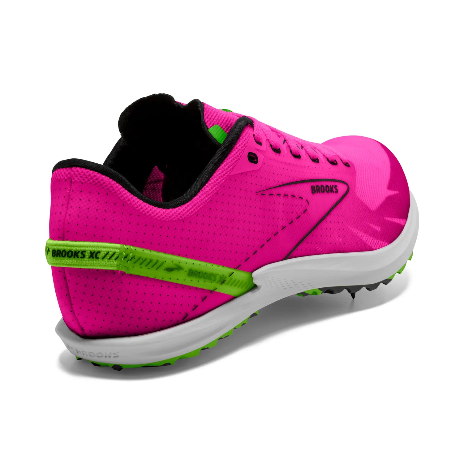 Brooks Draft XC Spikes Pink