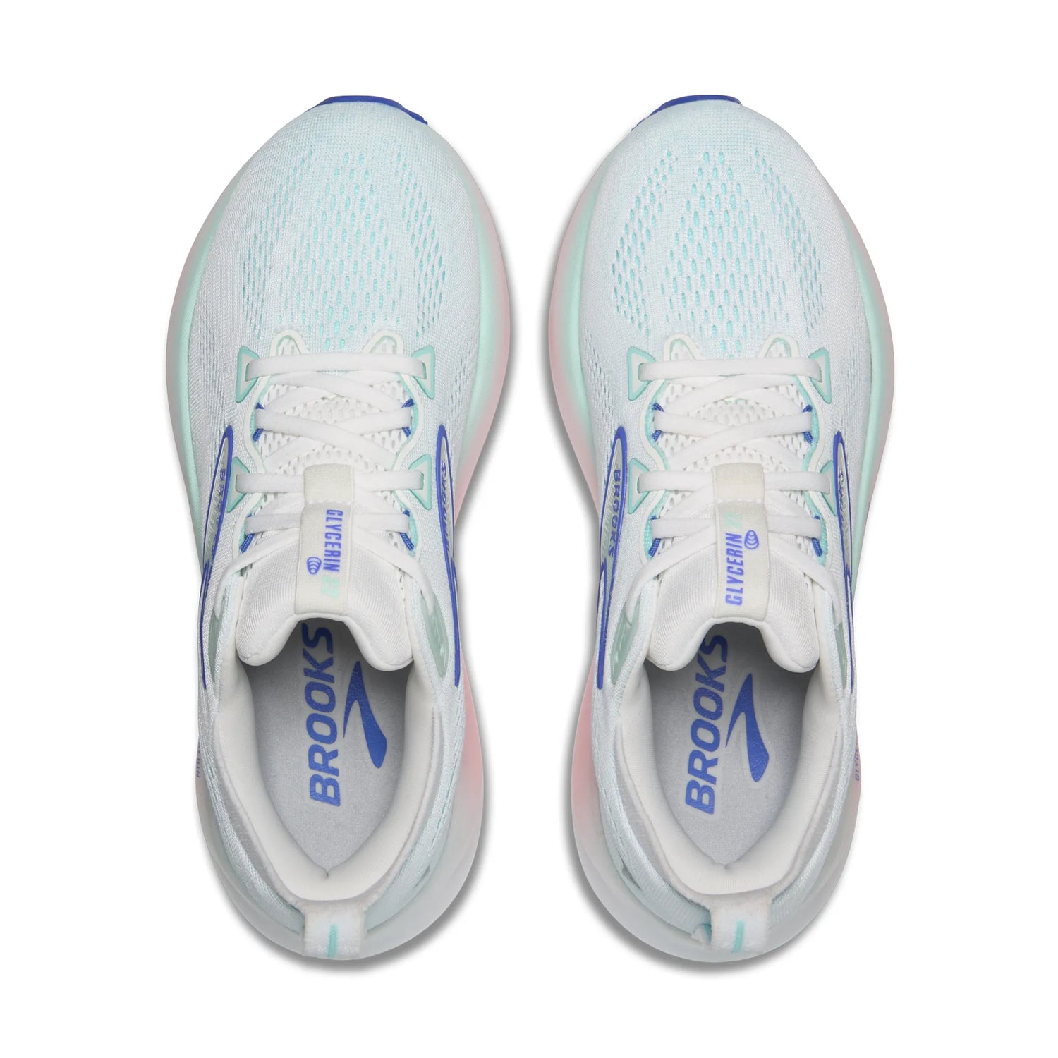 Brooks Glycerin 22 W Wht/Lim/Blu