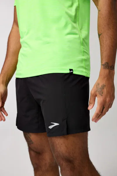 Brooks LUXE SS Tee M Htr Neo Limeade