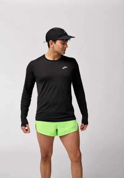 Brooks Atmosphere Long Sleeve 3.0 T-Shirt M Black