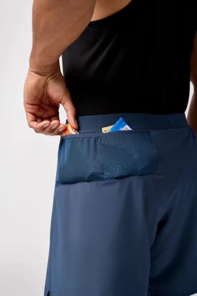 Brooks Journey 7" 2-in-1 Short M Blue State