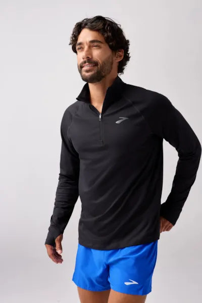 Brooks Dash 1/4 Zip 3.0 M Black